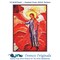 An Angel Inspired by Russian Religious Icon Counted Cross Stitch Chart Pattern